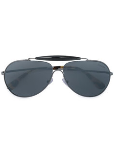 Солнцезащитные очки-авиаторы  Prada Eyewear
