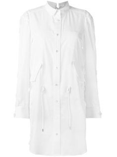 lace insert shirt dress Sacai