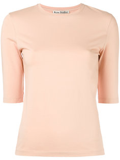 fitted round neck top Acne Studios
