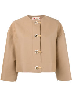 oversized cropped jacket Marni