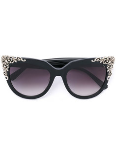 metallic embellished sunglasses MCM