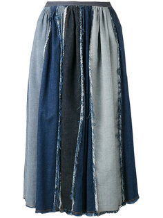 contrast pleated skirt Antonio Marras