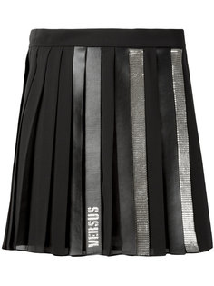 pleated short skirt  Versus