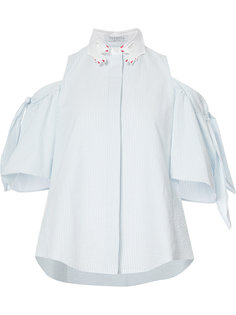 striped cold shoulder blouse  Vivetta