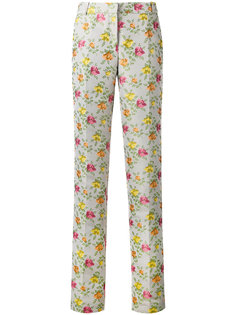 floral trousers Maurizio Pecoraro