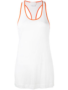 tank with contrast piping DKNY