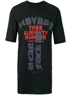 long printed T-shirt 11 By Boris Bidjan Saberi