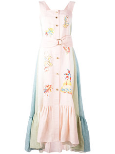 embroidered pastel dress Peter Pilotto