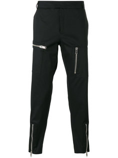 multiple zips cropped trousers Les Hommes