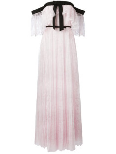 off-shoulder lace gown Giambattista Valli