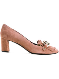 туфли-лодочки с бахромой Casadei