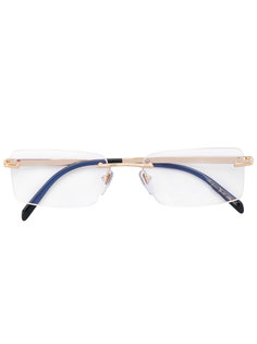 rimless glasses Bulgari