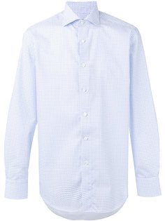 рубашка с узором Canali
