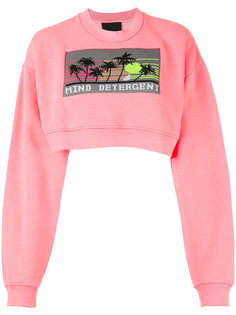 cropped Mind Detergent sweatshirt Alexander Wang