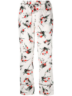 пижамный брюки с цветочным принтом Marni