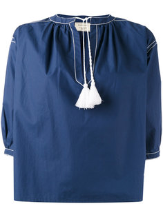 tassel blouse  Maison Kitsuné