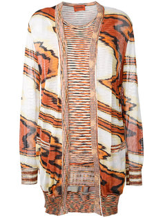 layered knitted cardigan Missoni