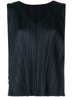 pleated tank top Pleats Please By Issey Miyake