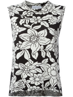 floral-print top Christian Wijnants