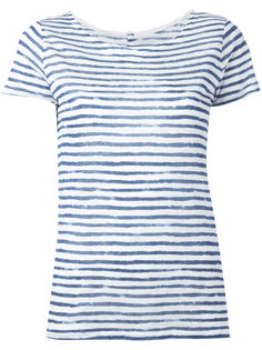 semi-sheer striped T-shirt Majestic Filatures