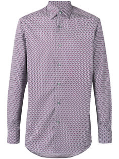 hexagon print long sleeve shirt Ermenegildo Zegna