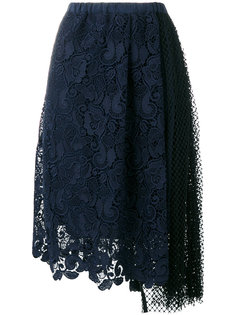 асимметричная юбка с вышивкой  Nº21