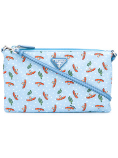 sombrero print tote Prada