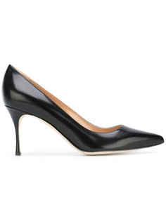 pointed mid stiletto pumps Sergio Rossi