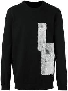 patched sweatshirt  Army Of Me