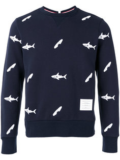 fish print sweatshirt  Thom Browne