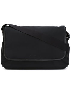 logo print messenger bag Tomas Maier