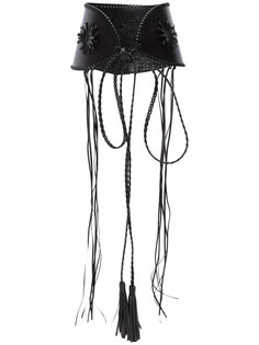 tied-up thick belt Alberta Ferretti