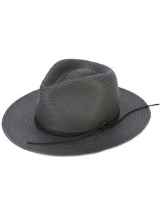 Packable Straw fedora hat Rag &amp; Bone
