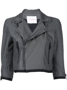 stripe cropped jacket A.F.Vandevorst