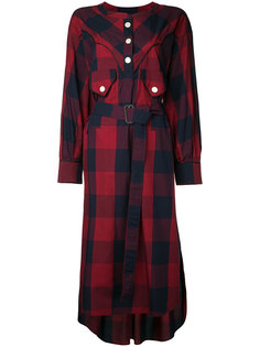 buffalo checkered dress Maison Mihara Yasuhiro