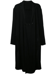 slouched coat Yohji Yamamoto