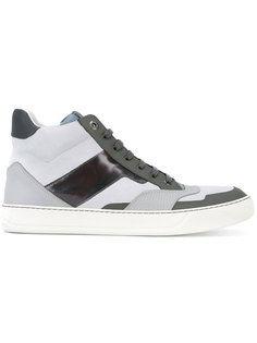 panelled hi-top trainers Lanvin