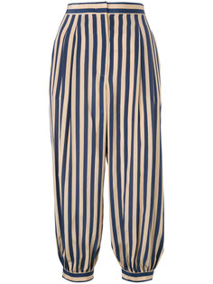 striped cropped trousers Fendi