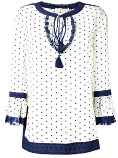 square dot tunic Tory Burch