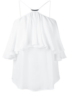 halter ruffle top Plein Sud
