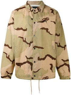 camouflage print jacket  Stussy
