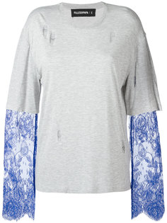 Ashley lace sleeve layered T-shirt Filles A Papa