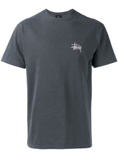 logo print T-shirt Stussy