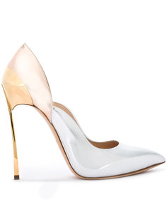 tri-colour pointed pumps Casadei