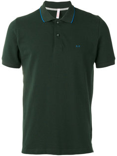 contrast collar polo shirt Sun 68