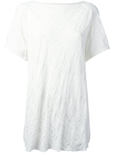 quilted creased T-shirt Ys Y`s