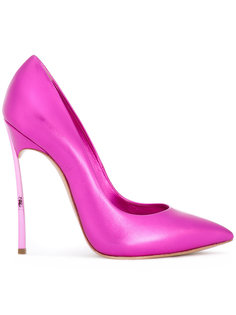 metallic pumps Casadei