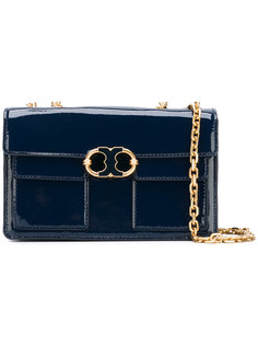 сумка на плечо с эмалированной пряжкой Tory Burch