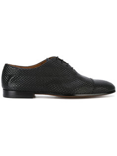 basketweave lace-up shoes Doucals