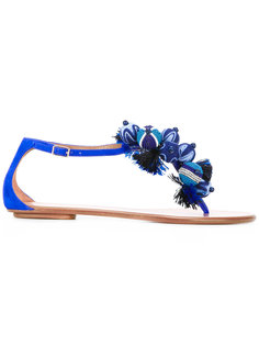 tassel detail sandals Aquazzura